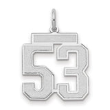 14kw-medium-satin-number-53-charm-SolomonJeweler-Wichita-KS-CustomJewelry