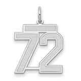 14kw-medium-satin-number-72-charm-SolomonJeweler-Wichita-KS-CustomJewelry