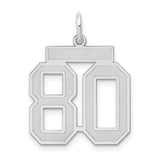 14kw-medium-satin-number-80-charm-SolomonJeweler-Wichita-KS-CustomJewelry