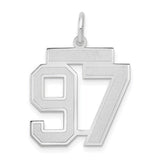 14kw-medium-satin-number-97-charm-SolomonJeweler-Wichita-KS-CustomJewelry