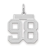 14kw-medium-satin-number-98-charm-SolomonJeweler-Wichita-KS-CustomJewelry