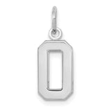 14kw-small-polished-number-0-charm-SolomonJeweler-Wichita-KS-CustomJewelry