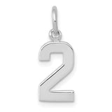 14kw-small-polished-number-2-charm-SolomonJeweler-Wichita-KS-CustomJewelry