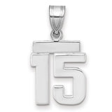 14kw-small-polished-number-15-charm-SolomonJeweler-Wichita-KS-CustomJewelry
