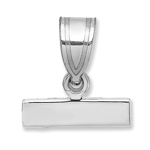 14kw-small-polished-top-charm-SolomonJeweler-Wichita-KS-CustomJewelry