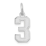 14kw-small-satin-number-3-charm-SolomonJeweler-Wichita-KS-CustomJewelry