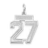 14kw-small-satin-number-27-charm-SolomonJeweler-Wichita-KS-CustomJewelry
