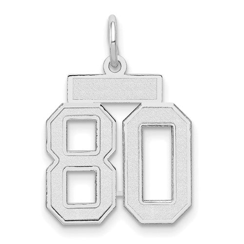 14kw-small-satin-number-80-charm-SolomonJeweler-Wichita-KS-CustomJewelry