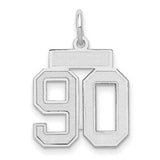 14kw-small-satin-number-90-charm-SolomonJeweler-Wichita-KS-CustomJewelry