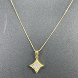 1/10 CT. T.W. Diamond Necklace in 10K Gold