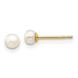 14k-3-4mm-white-button-freshwater-cultured-pearl-stud-post-earrings-SolomonJeweler-Wichita-KS-CustomJewelry