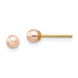 14k-3-4mm-pink-round-freshwater-cultured-pearl-stud-post-earrings-SolomonJeweler-Wichita-KS-CustomJewelry