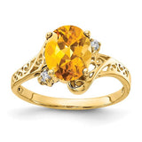 14k-9x7mm-oval-citrine-aa-diamond-ring-SolomonJeweler-Wichita-KS-CustomJewelry