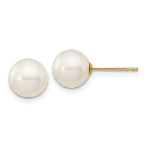 14k-7-8mm-white-round-freshwater-cultured-pearl-stud-post-earrings-SolomonJeweler-Wichita-KS-CustomJewelry