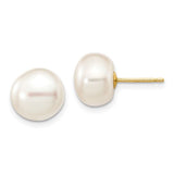 14k-9-10mm-white-button-freshwater-cultured-pearl-stud-post-earrings-SolomonJeweler-Wichita-KS-CustomJewelry