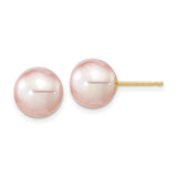 14k-9-10mm-round-purple-fwc-pearl-earrings-SolomonJeweler-Wichita-KS-CustomJewelry