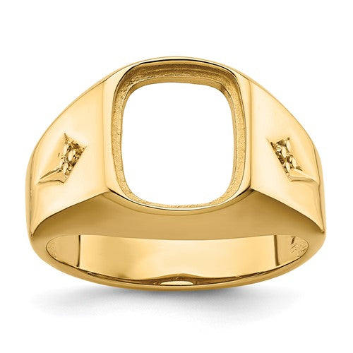14k-polished-mens-diamond-and-onyx-ring-mounting-SolomonJeweler-Wichita-KS-CustomJewelry