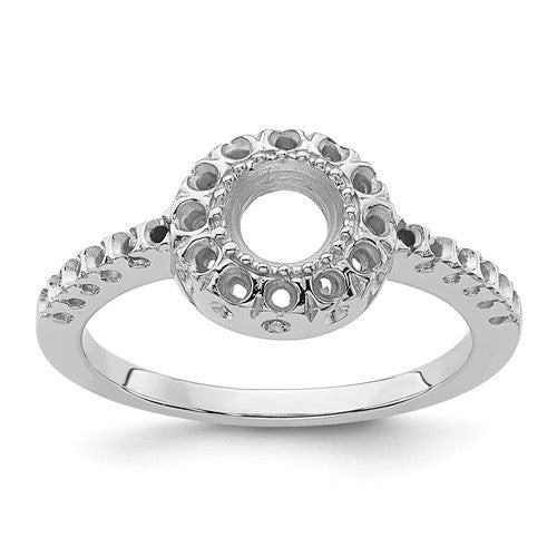 14k-white-gold-polished-38ct-diamond-5mm-round-gemstone-ring-mounting-SolomonJeweler-Wichita-KS-CustomJewelry