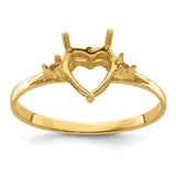 14k-polished-7mm-heart-gemstone-ring-mounting-SolomonJeweler-Wichita-KS-CustomJewelry