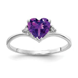 14k-white-gold-6mm-heart-amethyst-aa-diamond-ring-SolomonJeweler-Wichita-KS-CustomJewelry