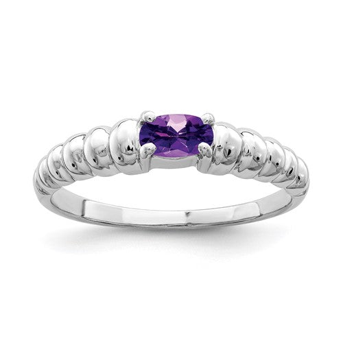 14k-white-gold-5x3mm-oval-amethyst-ring-SolomonJeweler-Wichita-KS-CustomJewelry