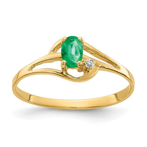 14k-5x3mm-oval-emerald-aa-diamond-ring-SolomonJeweler-Wichita-KS-CustomJewelry