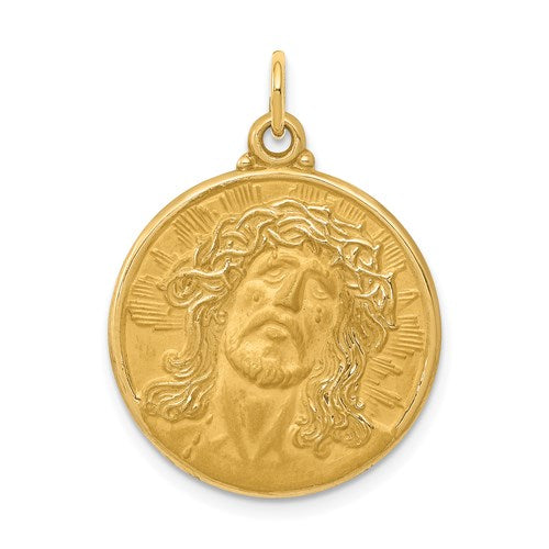 14k-jesus-medal-pendant-SolomonJeweler-Wichita-KS-CustomJewelry
