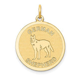 14k-german-shepherd-disc-charm-SolomonJeweler-Wichita-KS-CustomJewelry