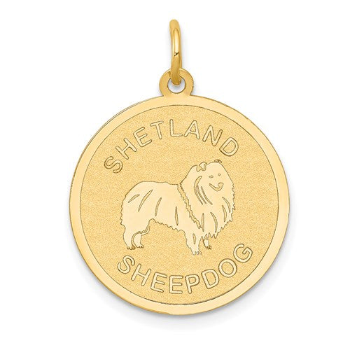 14k-shetland-sheepdog-disc-charm-SolomonJeweler-Wichita-KS-CustomJewelry