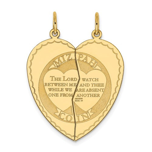 14k-2-piece-mizpah-charm-SolomonJeweler-Wichita-KS-CustomJewelry