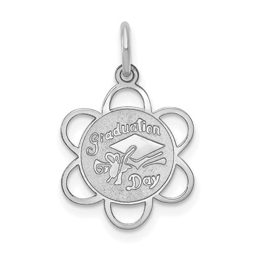 14k-white-gold-graduation-day-charm-SolomonJeweler-Wichita-KS-CustomJewelry