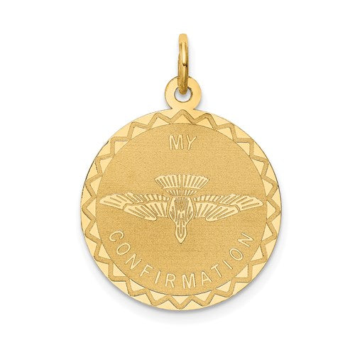 14k-my-confirmation-pendant-SolomonJeweler-Wichita-KS-CustomJewelry