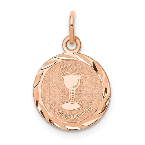 14k-rose-gold-holy-communion-charm-SolomonJeweler-Wichita-KS-CustomJewelry