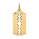14k-polished-razor-blade-charm-SolomonJeweler-Wichita-KS-CustomJewelry