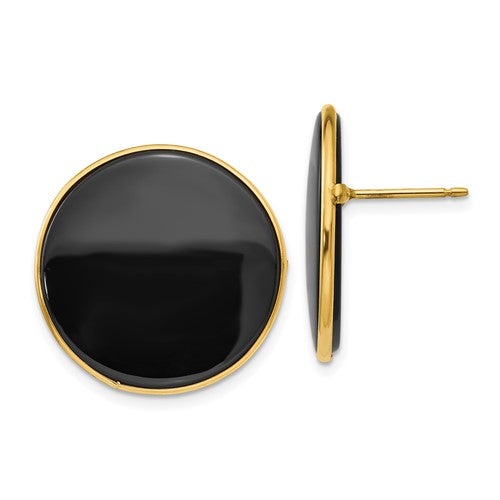 14k-black-onyx-earrings-SolomonJeweler-Wichita-KS-CustomJewelry
