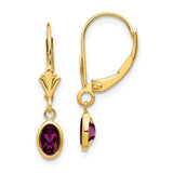 14k-6x4-oval-bezel-june-rhodolite-leverback-earrings-SolomonJeweler-Wichita-KS-CustomJewelry