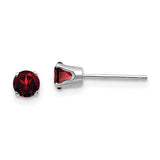 14k-white-gold-4mm-garnet-stud-earrings-SolomonJeweler-Wichita-KS-CustomJewelry