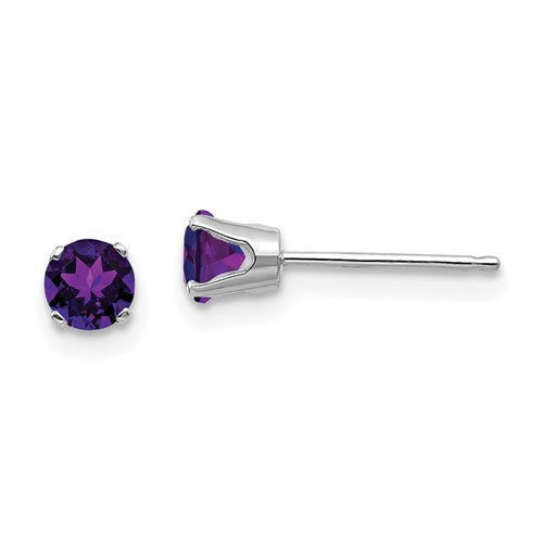 14k-white-gold-4mm-amethyst-stud-earrings-SolomonJeweler-Wichita-KS-CustomJewelry