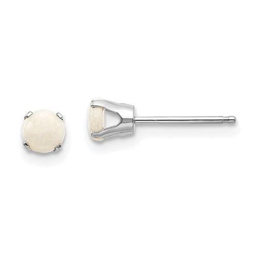 14k-white-gold-4mm-opal-stud-earrings-SolomonJeweler-Wichita-KS-CustomJewelry
