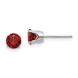 14k-white-gold-5mm-garnet-stud-earrings-SolomonJeweler-Wichita-KS-CustomJewelry