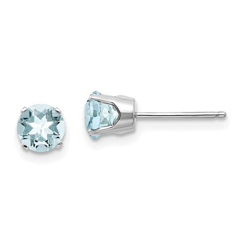 14k-white-gold-5mm-aquamarine-stud-earrings-SolomonJeweler-Wichita-KS-CustomJewelry