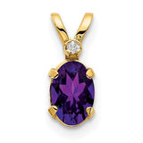 14k-diamond-amethyst-birthstone-pendant-SolomonJeweler-Wichita-KS-CustomJewelry