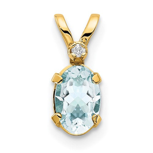 14k-diamond-aquamarine-birthstone-pendant-SolomonJeweler-Wichita-KS-CustomJewelry