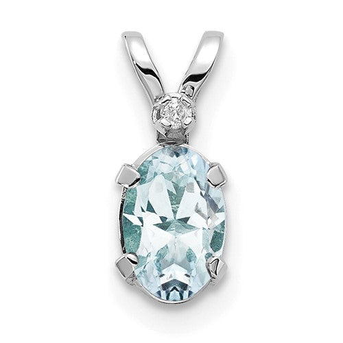 14k-white-gold-diamond-and-aquamarine-birthstone-pendant-SolomonJeweler-Wichita-KS-CustomJewelry