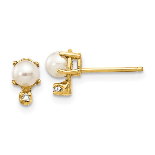 14k-diamond-fw-cultured-pearl-birthstone-earrings-SolomonJeweler-Wichita-KS-CustomJewelry