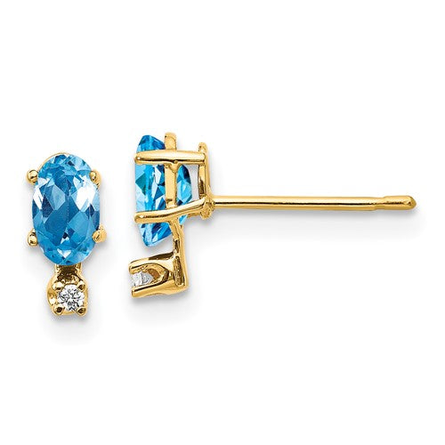14k-diamond-blue-topaz-birthstone-earrings-SolomonJeweler-Wichita-KS-CustomJewelry