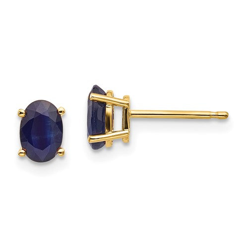 14k-sapphire-earrings-september-SolomonJeweler-Wichita-KS-CustomJewelry