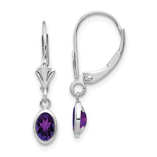 14k-white-gold-6x4mm-oval-amethyst-february-earrings-SolomonJeweler-Wichita-KS-CustomJewelry
