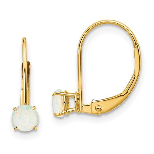 14k-4mm-round-october-opal-leverback-earrings-SolomonJeweler-Wichita-KS-CustomJewelry