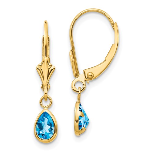 14k-6x4mm-december-blue-topaz-earrings-SolomonJeweler-Wichita-KS-CustomJewelry